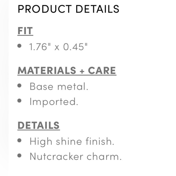 Torrid NWT Nutcracker Charm Post Earrings - Picture 10 of 12